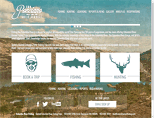 Tablet Screenshot of columbiariverfishing.com